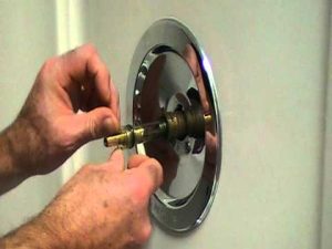 single handle shower faucet repair